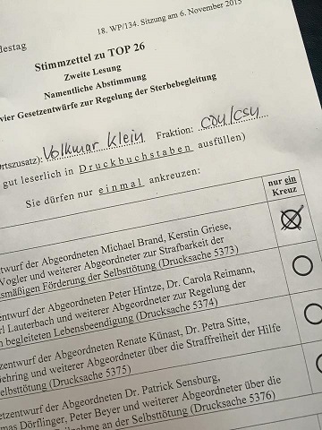 Gesetzentwurf beschlossen