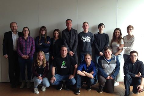 Berufsvorbereitungskurses des Internationalen Bund