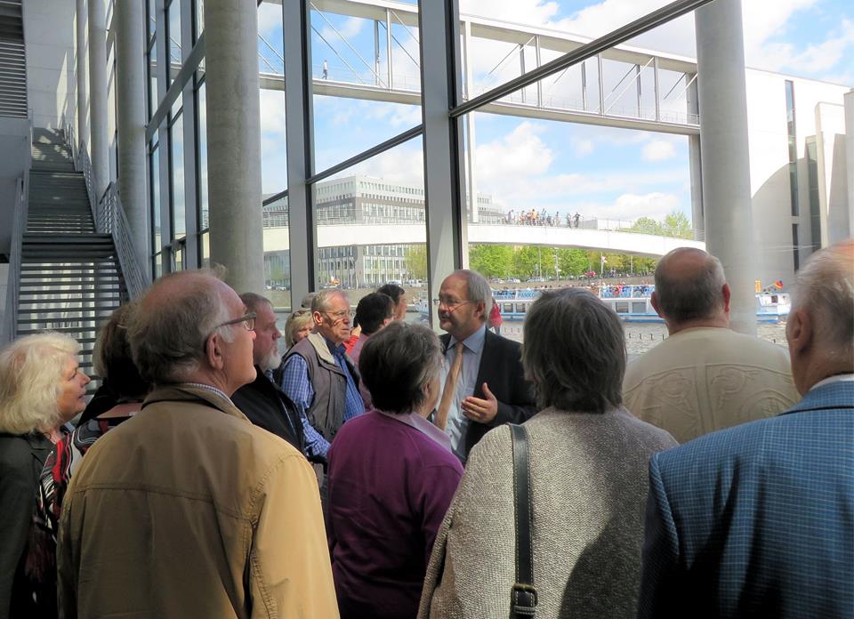 Besuchergruppe aus Siegen-Wittgenstein